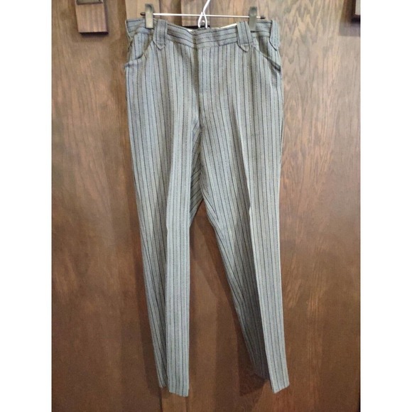 Western Dress Vest Pants Set Metallic Equestrian Black Waistcoat Mens Medium 32 - Picture 6 of 16